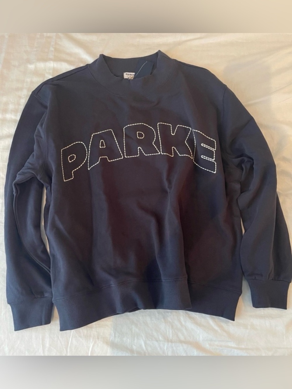 Same Day Shipping! Parke x Target Mockneck Sweatshirt Navy S/M